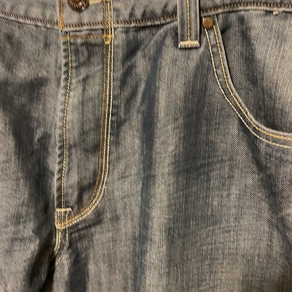 Levi’s red tab 514 jeans with button pockets. 36x32 - Picture 2 of 4